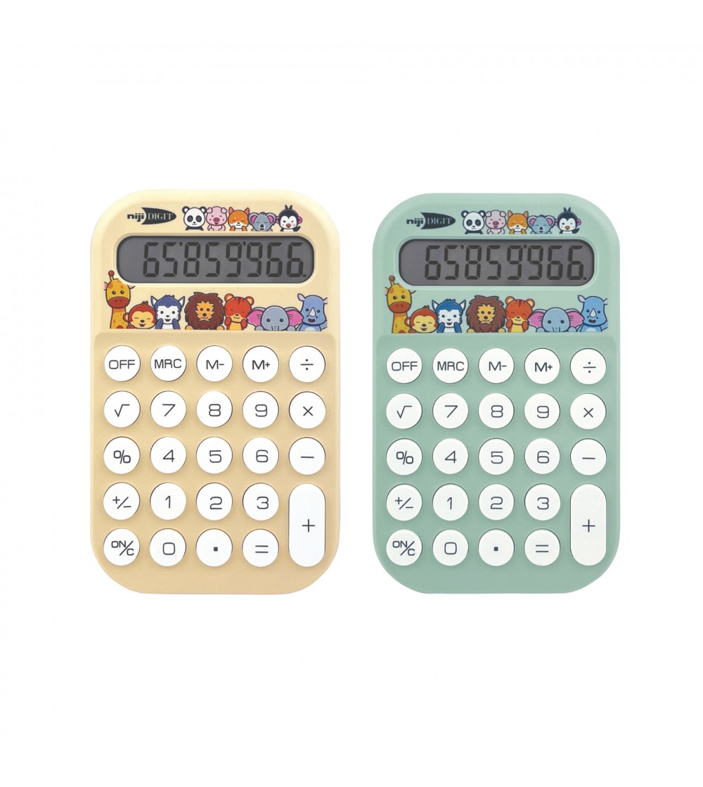Calculator de buzunar, 8 Cifre, 8 x 12.8 cm, 2 culori disponibile (blister) - Rechizite