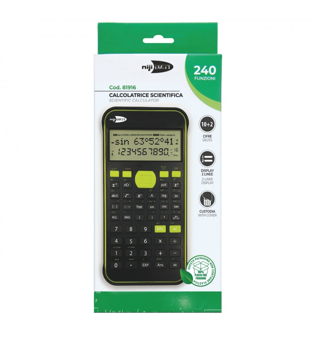 Calculator stiintific, 10+2 Cifre, 7.5 x 14.5 cm (blister) - Rechizite Calculator stiintific, 10+2 Cifre, 7.5 x 14.5 cm (blister) - Rechizite