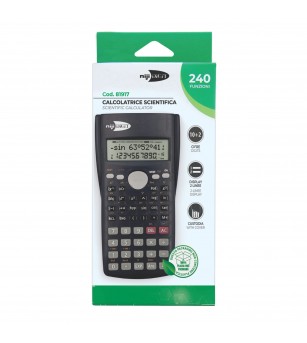 Calculator stiintific, 10+2 Cifre, 8 x 16 cm, maner ergonomic (blister) - Rechizite