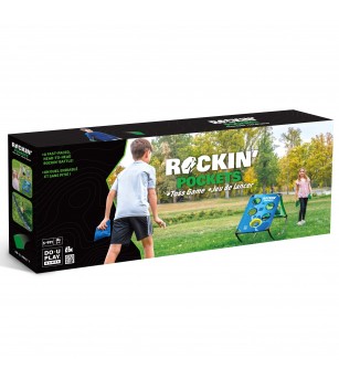 Joc de exterior si indemanare cu tinta si saculeti - Rockin' Pockets Toss - Jucarii exterior
