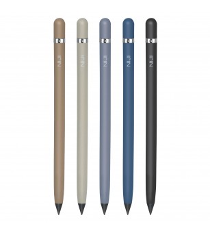 Creion Infinity - Soft Touch cu radiera, 4 culori - Rechizite