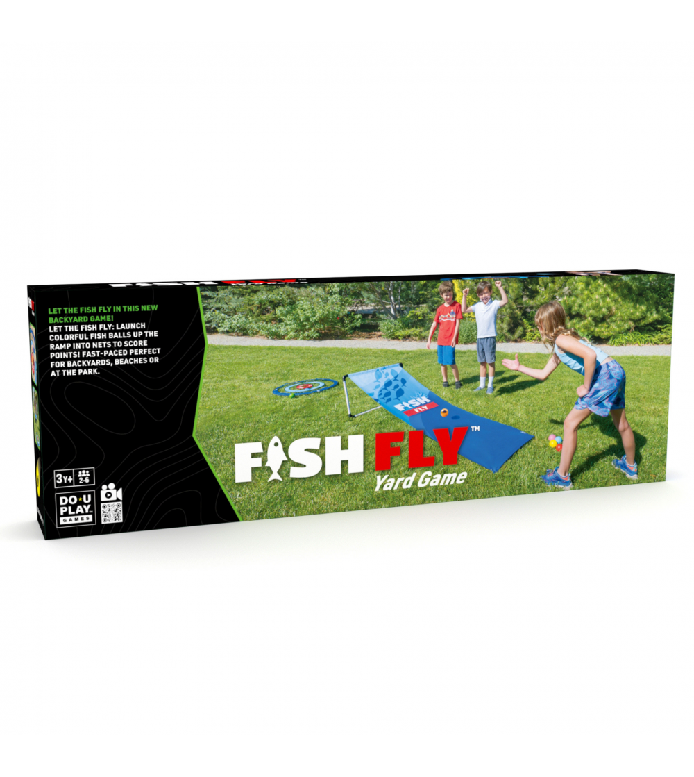 Joc exterior cu mingi si tinta - Fish Fly - Jucarii exterior