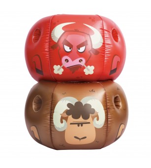 Joc Sumo cu Animale gonflabile -Blow-up Bumper Balls (Set 2) - Jucarii exterior