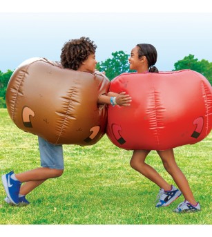 Joc Sumo cu Animale gonflabile -Blow-up Bumper Balls (Set 2) - Jucarii exterior