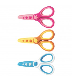 Foarfeca Baby, 11.5 cm din plastic pentru copii mici - Rechizite