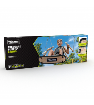 Leagan cu franghie cu forma de placa - Treboard - Jucarii exterior