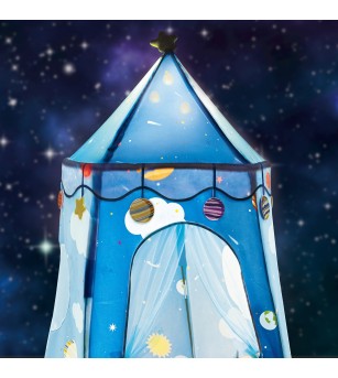 Cort de joaca - Noapte instelata, cu led - Home & deco Cort de joaca - Noapte instelata, cu led - Home & deco