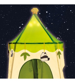 Cort de joaca - Panda, cu led - Home & deco
