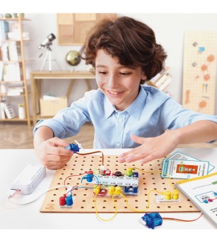 Jucarie Labbox - Circuit Explorer Pro, 30+ experimente (34 piese) - Jucării