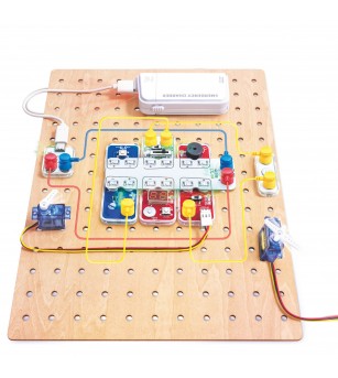 Jucarie Labbox - Circuit Explorer Pro, 30+ experimente (34 piese) - Jucării