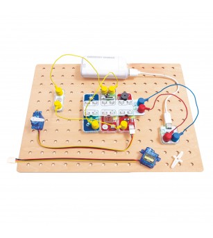 Jucarie Labbox - Circuit Explorer Pro, 30+ experimente (34 piese) - Jucării