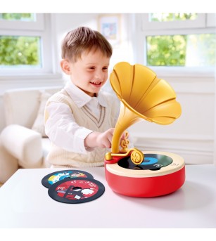 Jucarie - Tune Time Fonograf cu inregistrare - Jucării