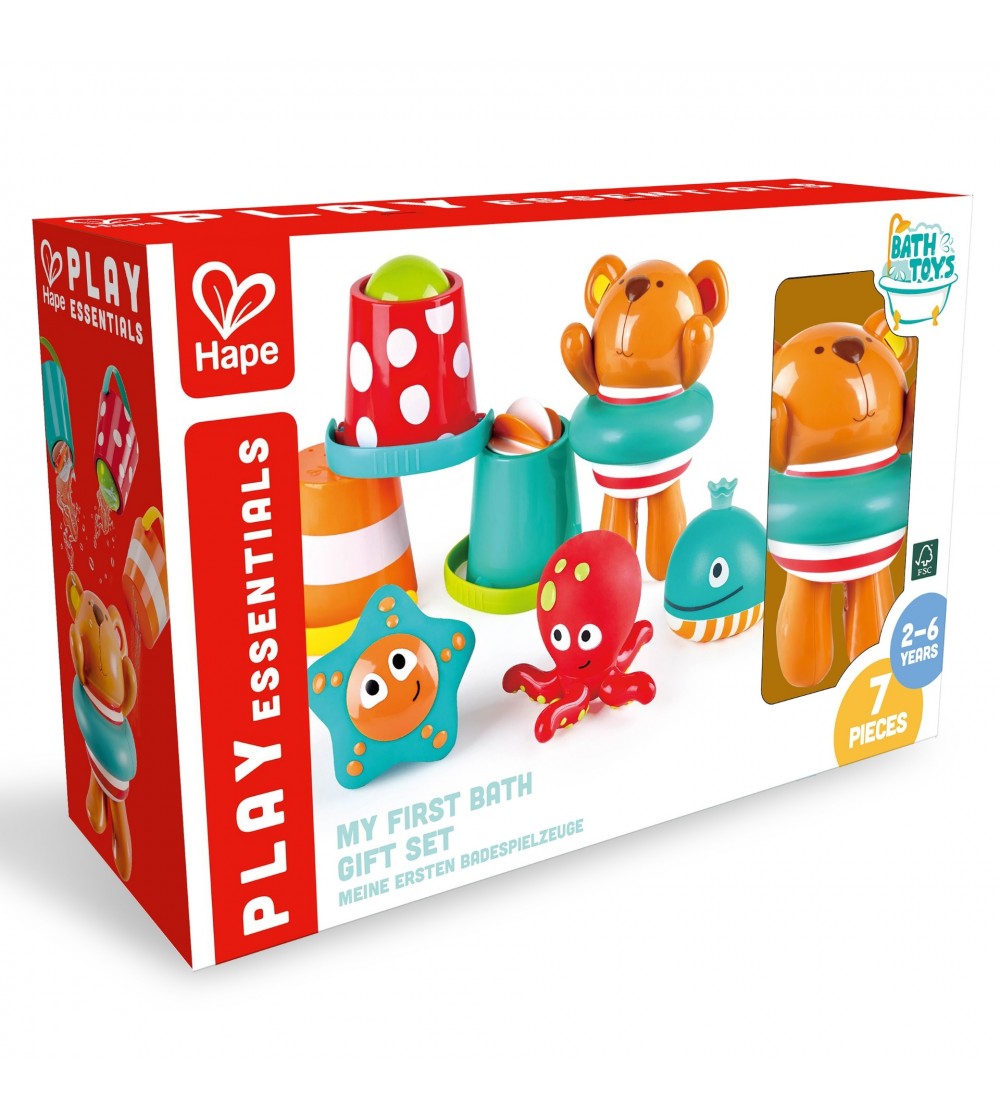 Jucarie de baie - Primul meu set (7 piese) - Jucării
