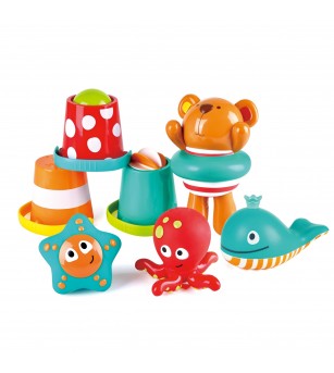Jucarie de baie - Primul meu set (7 piese) - Jucării
