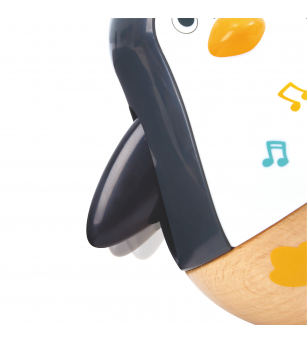 Jucarie din lemn - Familia de Pinguini Hopa Mitica - Jucării