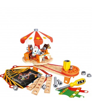 Jucarie din lemn - Set Carnaval Builder - Jucării