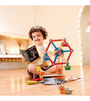 Jucarie din lemn - Set Carnaval Builder - Jucării