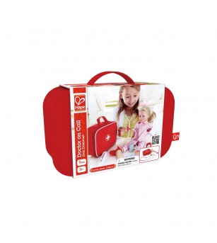 Jucarie din lemn - Set trusa de doctor - Jucării