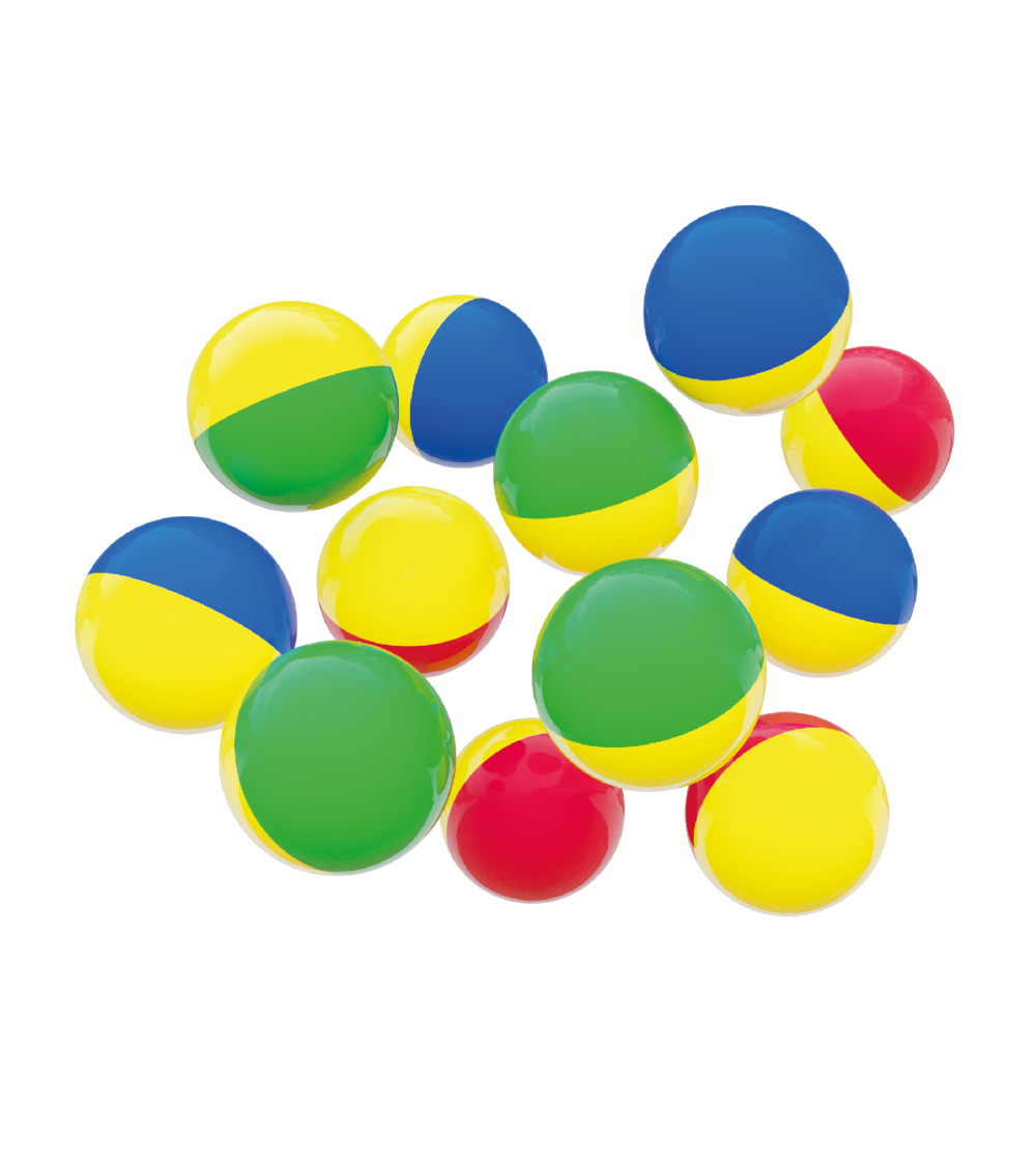 Jucarie Marble Run extensie bile 2 culori Hubelino (12 piese) - Jucării