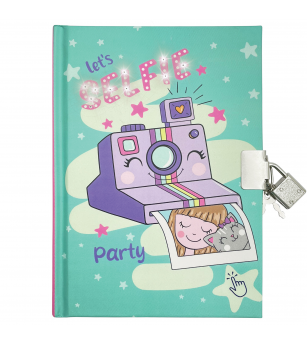 Jurnal cu LED, cu cutie cadou, 80 de pagini, 13 x 18 cm - Rechizite