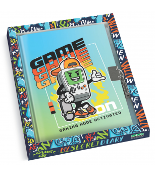 Jurnal Gaming, cu cutie cadou, 80 de pagini, 13 x 18 cm - Rechizite