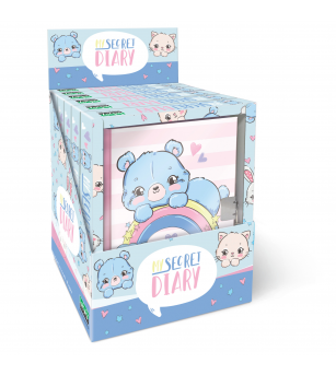 Jurnal Love, cu cutie cadou, 80 de pagini, 13 x 18 cm (6 buc/display) - Rechizite