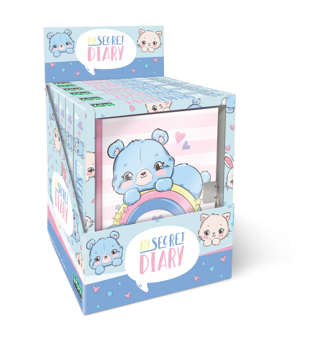 Jurnal Love, cu cutie cadou, 80 de pagini, 13 x 18 cm (6 buc/display) - Rechizite