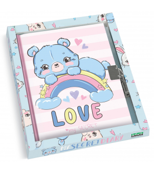 Jurnal Love, cu cutie cadou, 80 de pagini, 13 x 18 cm - Rechizite