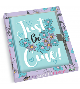 Jurnal Lovely & Cute, cu cutie cadou, 80 de pagini, 13 x 18 cm (6 buc/display) - Rechizite