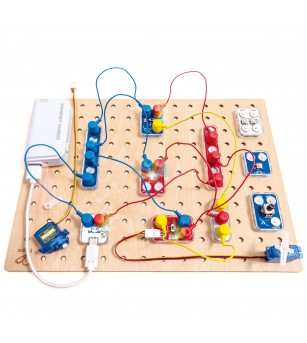 Jucarie Labbox - Circuit Explorer Boost, 90+ experimente (47 piese) - Jucării