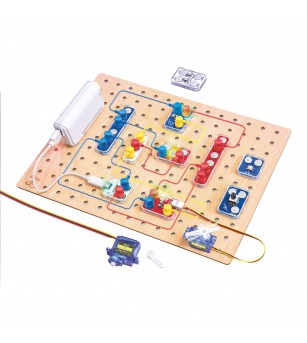 Jucarie Labbox - Circuit Explorer Boost, 90+ experimente (47 piese) - Jucării