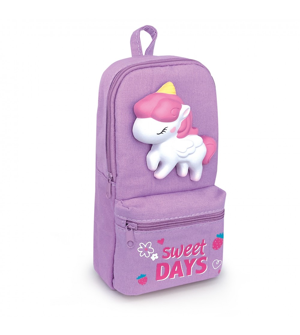 Penar Squishy cu 2 compartimente, model rucsac, 4 modele - Rechizite Penar Squishy cu 2 compartimente, model rucsac, 4 modele - Rechizite