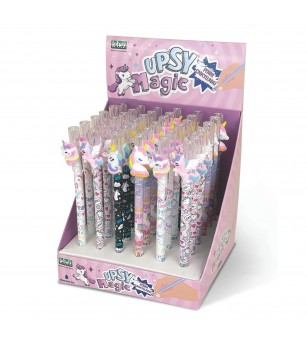 Pix care se sterge cu capac, Upsy Magic, 4 modele (36 buc/display) - Rechizite