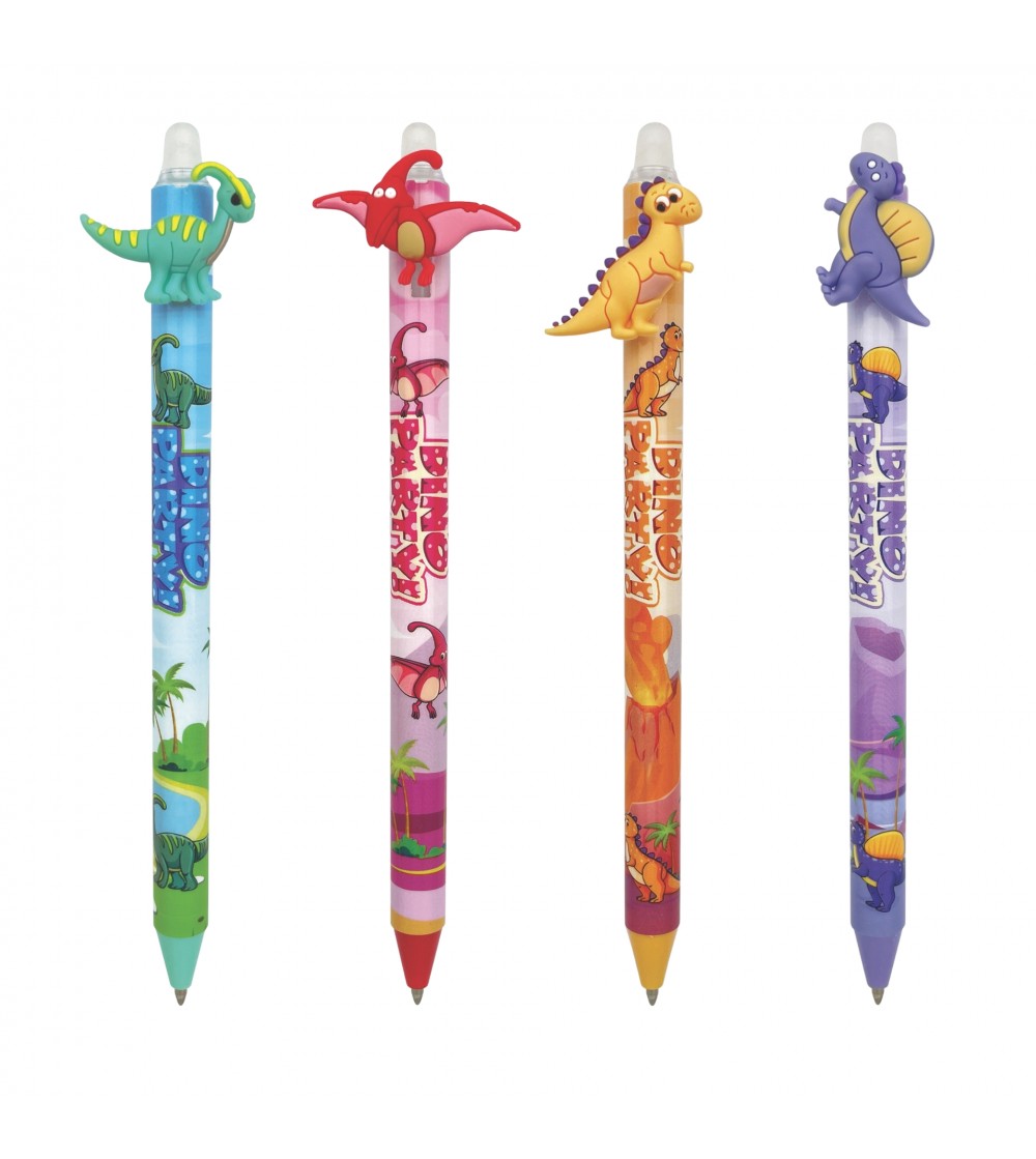 Pix care se sterge cu snap, Upsy Dino, 4 modele - Rechizite