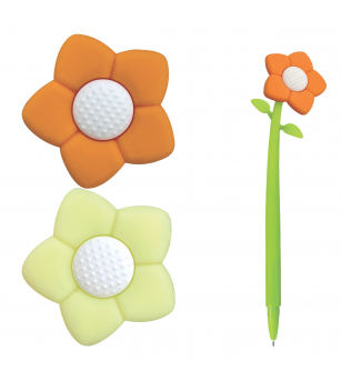 Pix flexibil Flori, ø 3.5 cm (36 buc/display) - Rechizite
