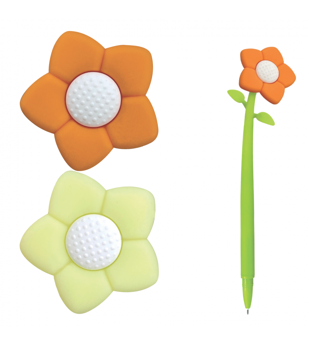 Pix flexibil Flori, ø 3.5 cm - Rechizite Pix flexibil Flori, ø 3.5 cm - Rechizite
