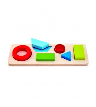 Puzzle din lemn - Geometric - Jucării