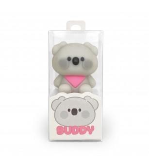 Radiera Buddy, Ursulet 3D, 2 culori (24 buc/display) - Rechizite