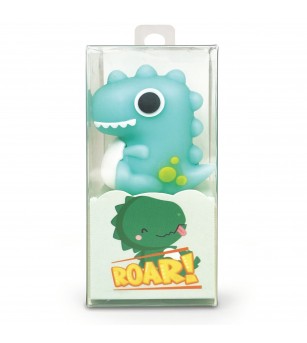 Radiera Roar, Dinozaur 3D, 2 culori (24 buc/display) - Rechizite
