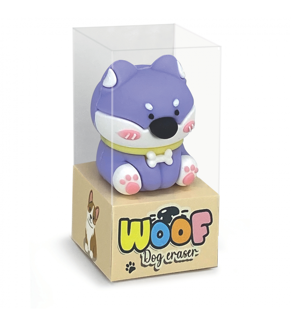 Radiera Woof, 3 modele - Rechizite