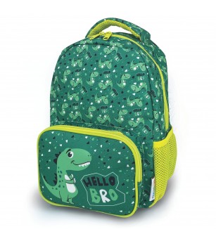 Rucsac Fantasy, cu 2 compartimente cu fermoar din poliester foarte rezistent, 29 x 22 x 10 cm (4 modele) - Rechizite