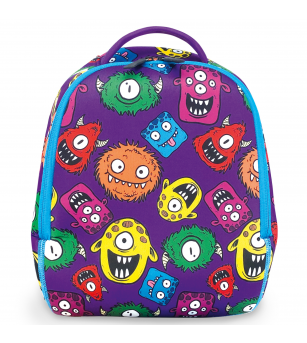 Rucsac gradinta Baby Bag colorat, din neopren 21 x 24 x 11 cm (4 modele) - Rechizite