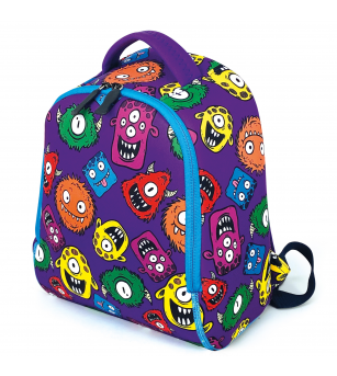 Rucsac gradinta Baby Bag colorat, din neopren 21 x 24 x 11 cm (4 modele) - Rechizite