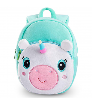 Rucsac gradinta Baby Bag cu animalute, din plus 26 x 22 x 8 cm (4 modele) - Rechizite
