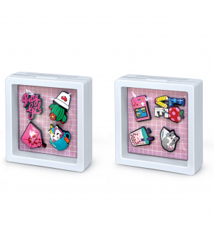 Set de 4 Joy Pins asortate (12 buc/display) - Rechizite