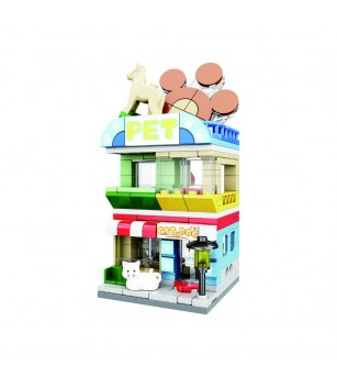 Set de constructie copii - Magazin de animale (222 piese) - Jucării