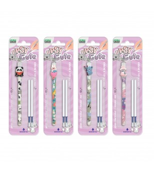 Set pix care se sterge cu snap si 2 rezerve, Upsy Cute (blister) - Rechizite