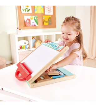 Sevalet portabil pentru masa, cu cutie depozitare (6 piese) - Jucării Sevalet portabil pentru masa, cu cutie depozitare (6 piese) - Jucării