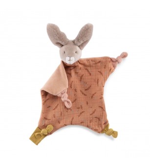 Comforter, jucarie bebe senzoriala Iepuras argila, Moulin Roty - Jucării bebeluși