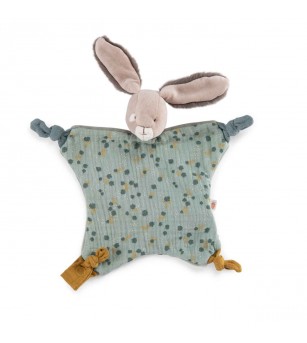 Comforter, jucarie bebe senzoriala Iepuras salvie, Moulin Roty - Jucării bebeluși